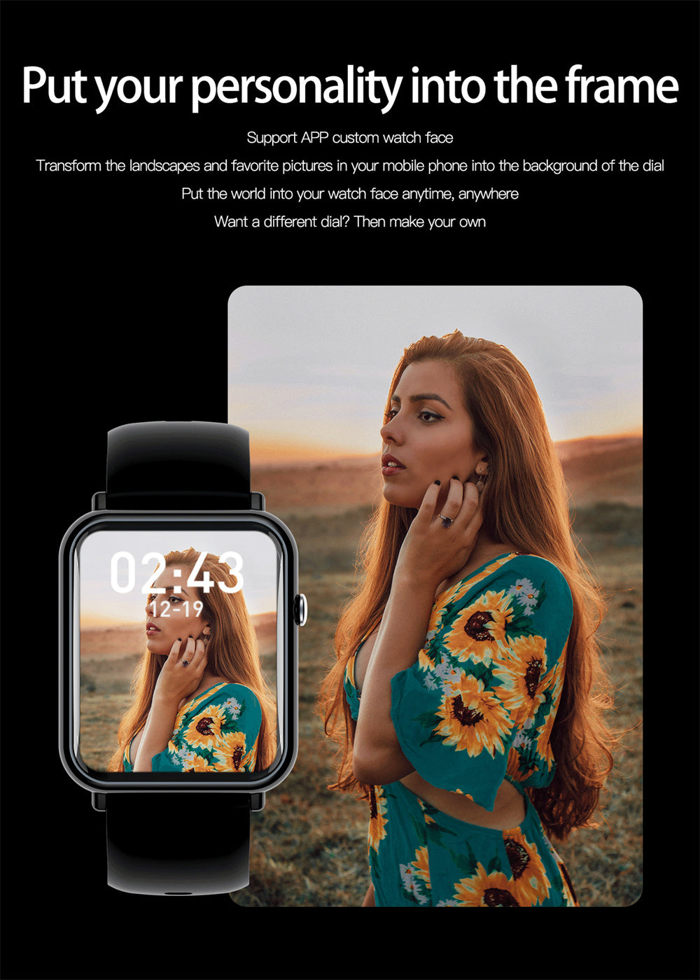 Smart Watch for Men and Women| Stylish Design with Fitness Features