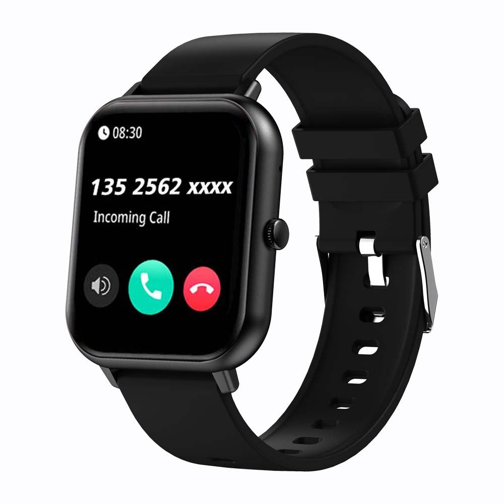 Square Smartwatch for Men and Women - Call, Heart Rate, Sport Mode, Fitness Tracker, Waterproof, IOS Android