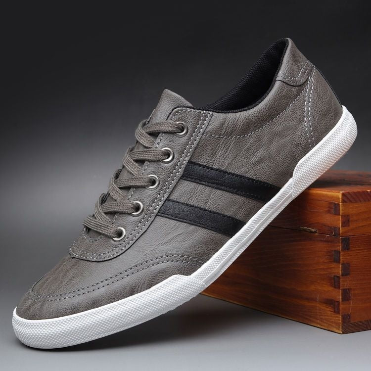 Men's Shoes Spring And Summer Breathable Fashionable Shoes Casual Odor-destroying Leather