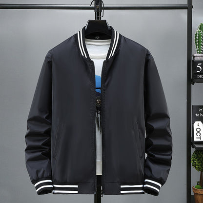 Stand Collar Jacket Spring And Autumn New Loose All-matching Casual