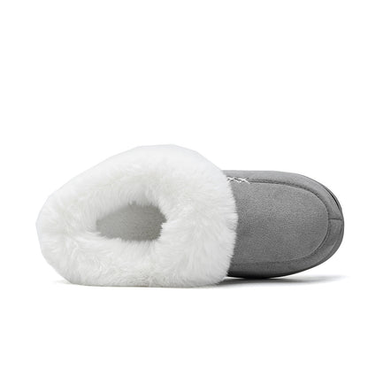 Fluffy Home Warm Non Slip Cotton Slippers