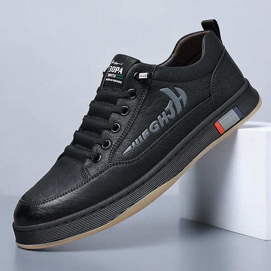 New Breathable All-matching Casual Men's Leather Shoes