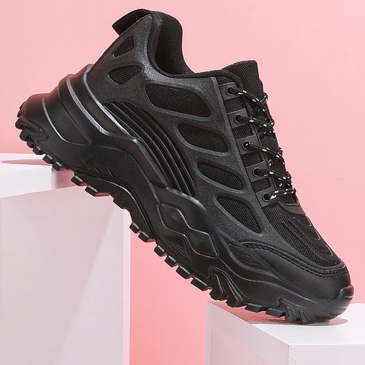 Trendy Thick Bottom Height Increasing Breathable Comfortable Four Seasons Leisure Sneaker