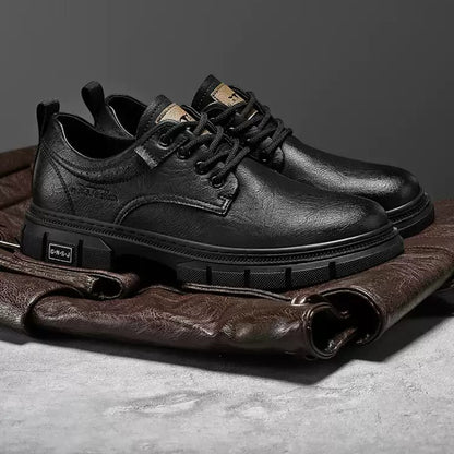 New Spring And Autumn Business Casual Leather Shoes Men