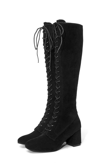 Fashion Ladies Thick Heels Ladies Boots 43