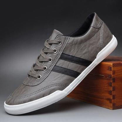 Men's Shoes Spring And Summer Breathable Fashionable Shoes Casual Odor-destroying Leather
