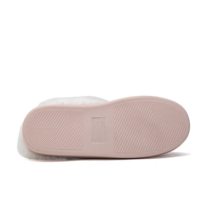 Fluffy Home Warm Non Slip Cotton Slippers