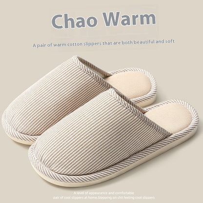 New Indoor Home Guest Home Couple Linen Slippers