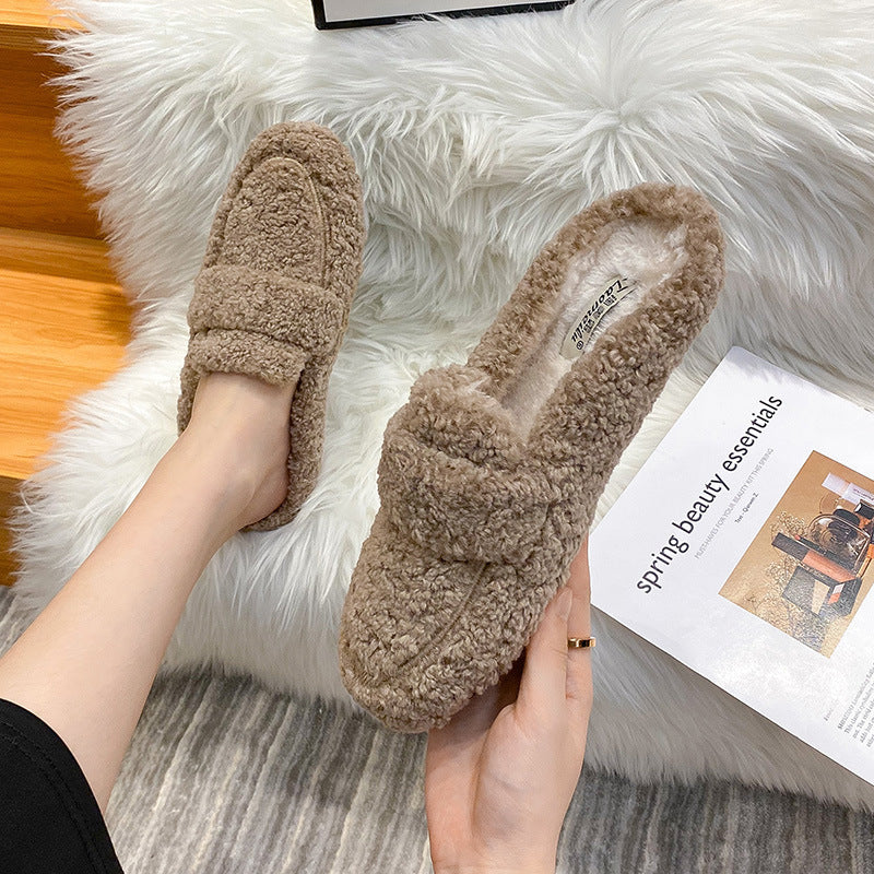 Velvet Padded Warm Plus Size Women's Shoes