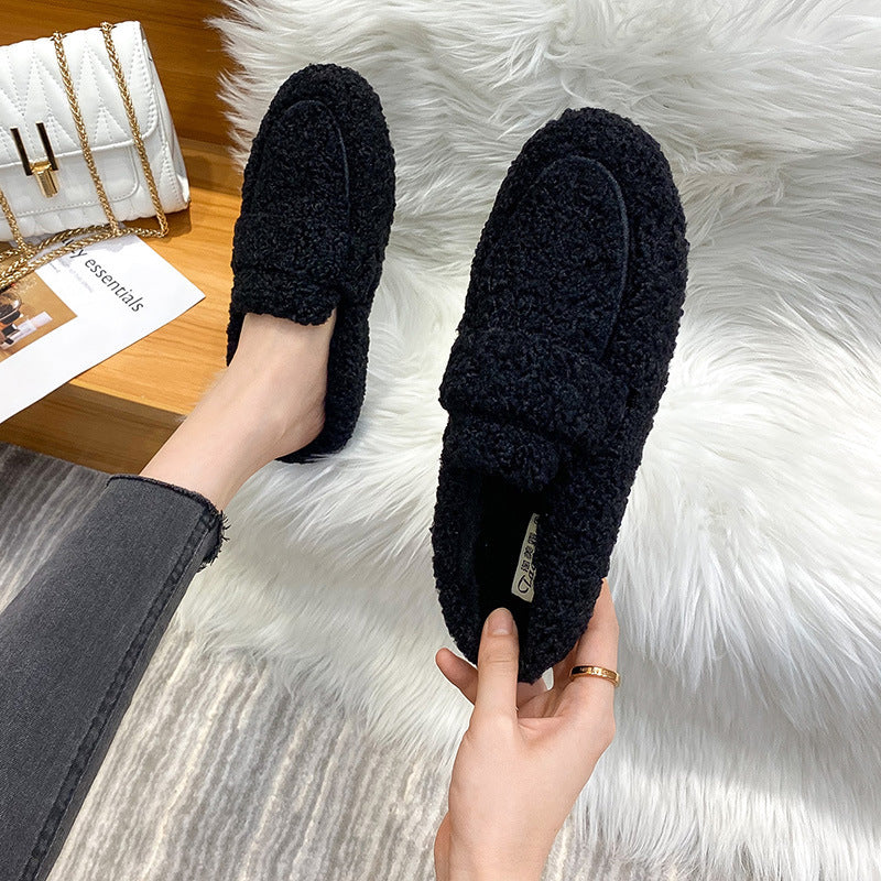 Velvet Padded Warm Plus Size Women's Shoes